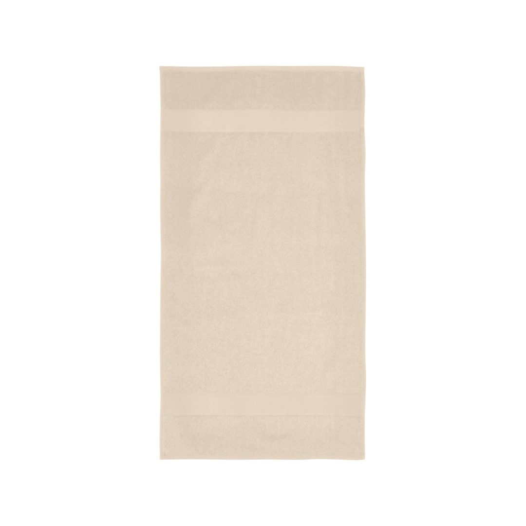 Хлопковое полотенце для ванной Charlotte 50x100 см с плотностью 450 г/м2, бежевый