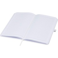 Блокнот Fabianna с мятой бумагой в твердой обложке, белый