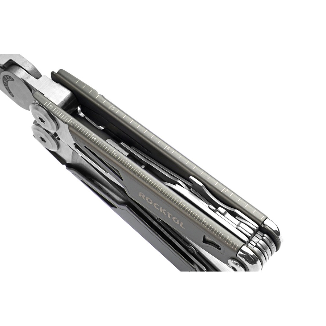 Мультитул Rocktol 19 в 1 с титановыми ручками, нейлоновый чехол, подарочная коробка