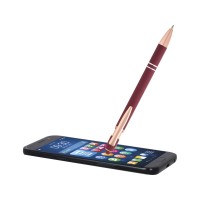 Nanna шариковая ручка с отделкой из розового золота - Бургунди (синие чернила)