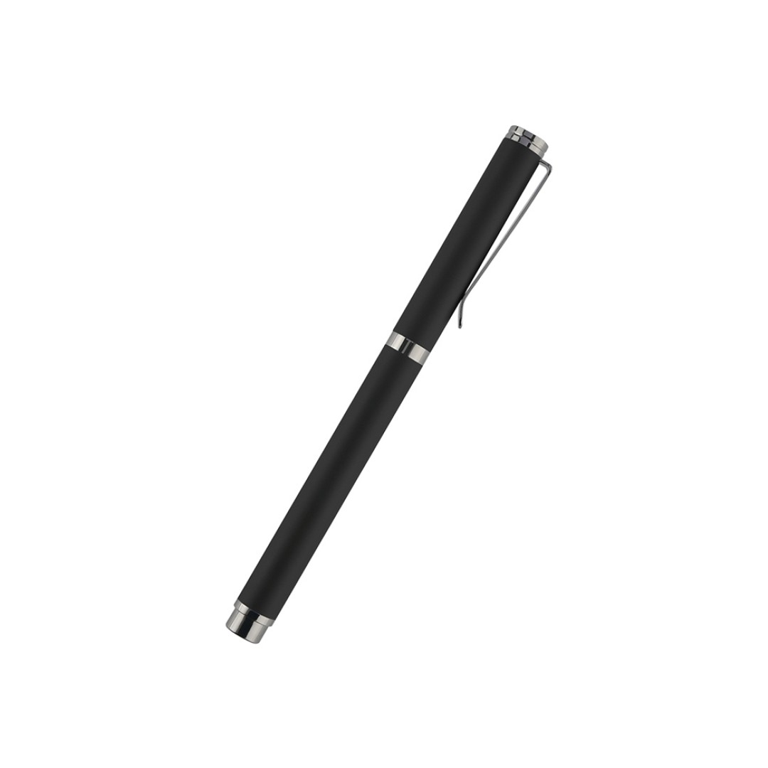 Ручка металлическая шариковая "Venezia Pragmatico" софт-тач,черный