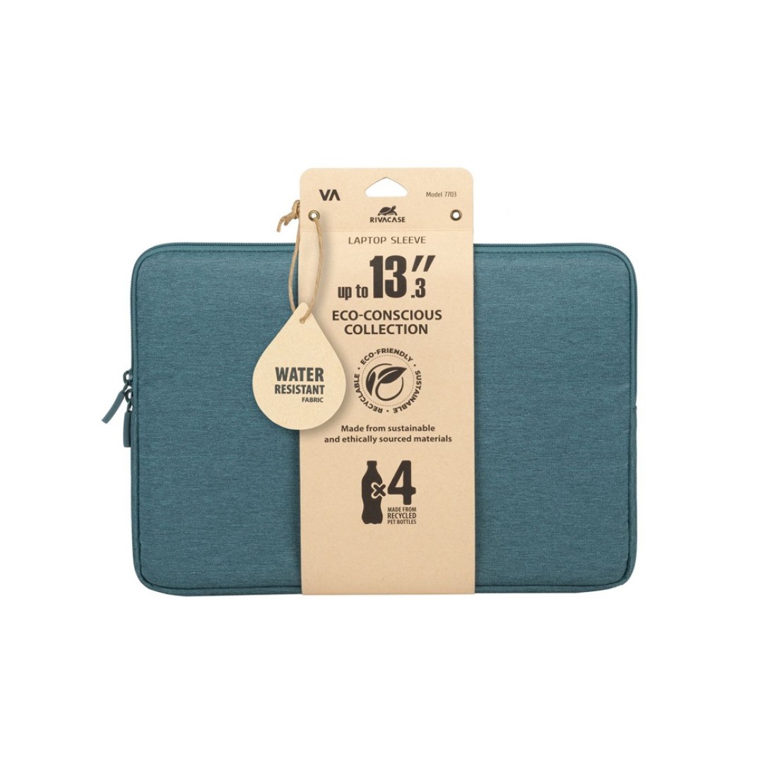 RIVACASE 7703 aquamarine ECO чехол для ноутбука 13.3-14" / 12