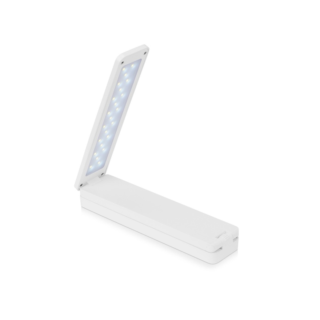 Складывающаяся настольная LED лампа "Stack", белый
