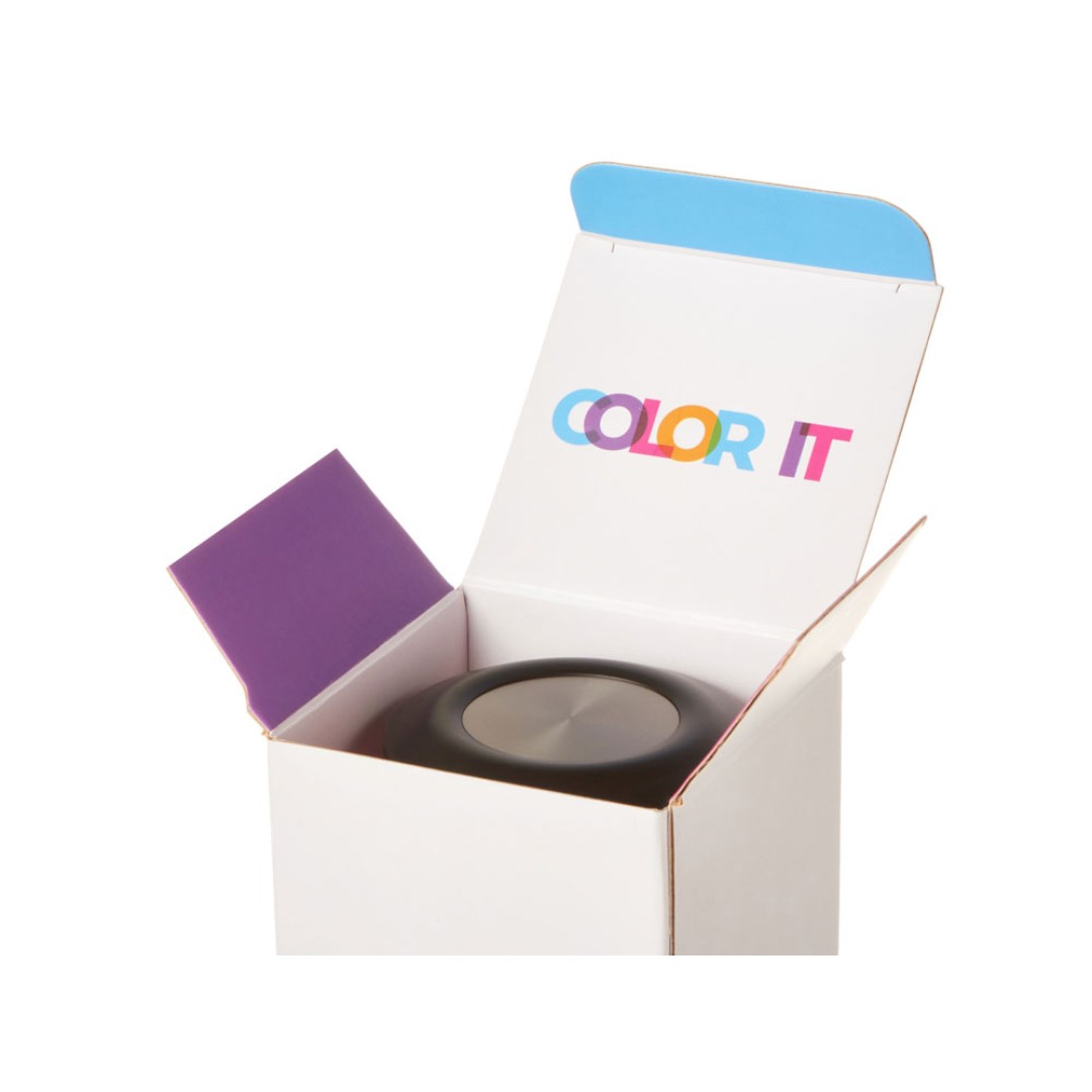 Вакуумный термос "Vacuum Flask C1", soft touch, 420мл, красный