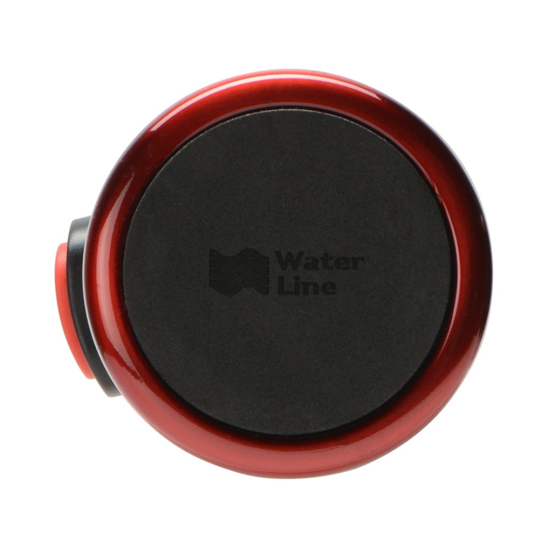 Вакуумная термокружка с кнопкой Upgrade, Waterline, тубус, красный