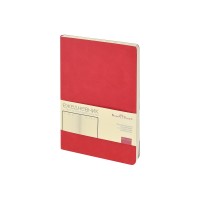 Ежедневник недатированный А5 "Megapolis Classic Flex", красный