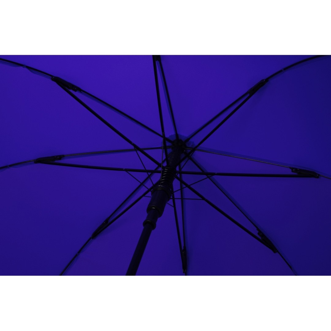 Зонт-трость полуавтомат Wetty с проявляющимся рисунком, синий