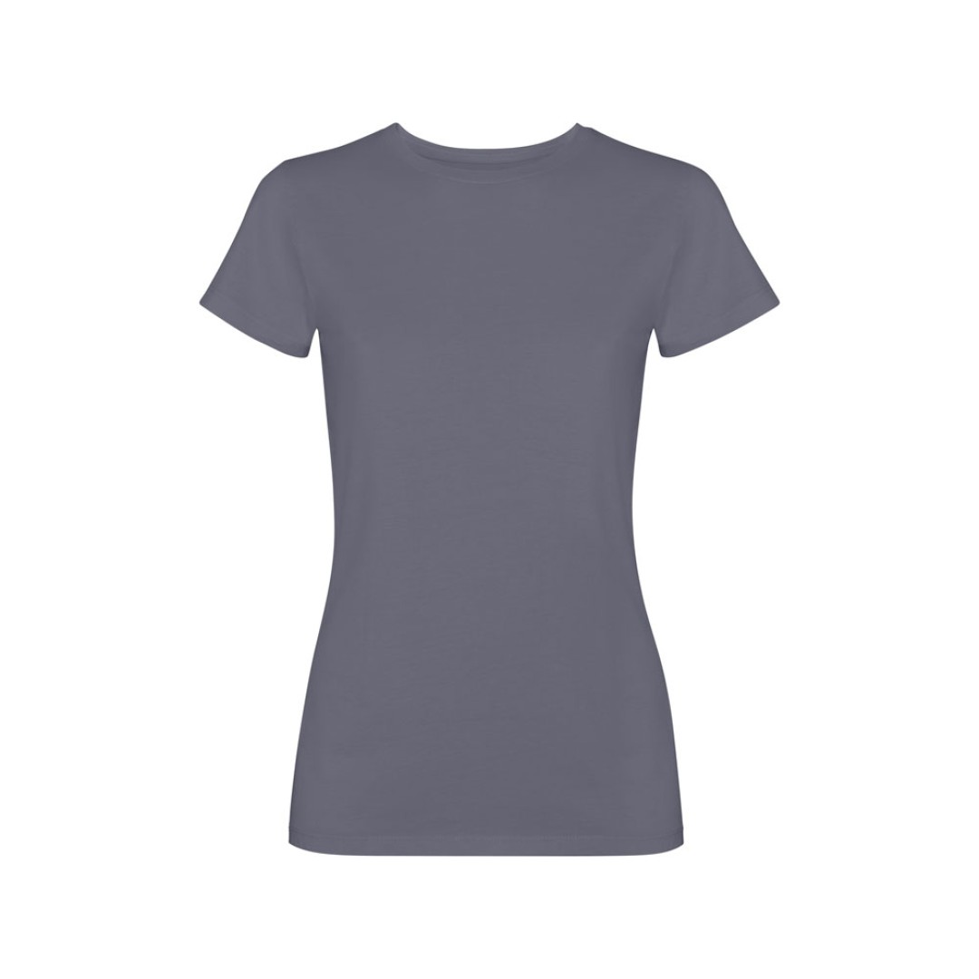 Футболка «Fiyi» женская, серо-голубой выстиранный