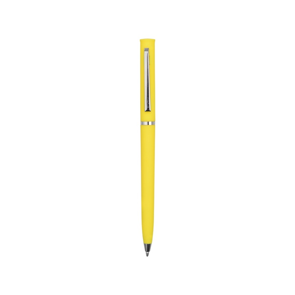 Ручка шариковая "Navi" soft-touch, желтый