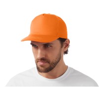 Бейсболка "Mix" 5-ти панельная 180 гр, оранжевый