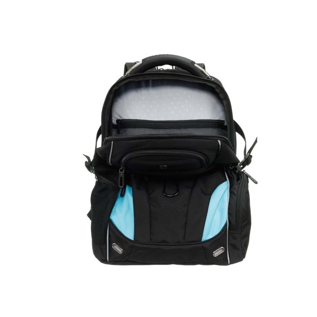 Рюкзак TORBER XPLOR с отделением для ноутбука 15", чёрный, полиэстер 900D, 34x22x46 см, 34л