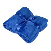 Плед мягкий флисовый Fancy, синий