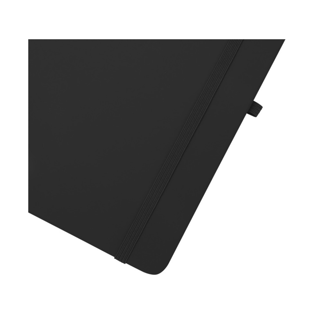 Nexus блокнот формата А5 в твердой обложке с ручкой и карандашом - сплошной черный