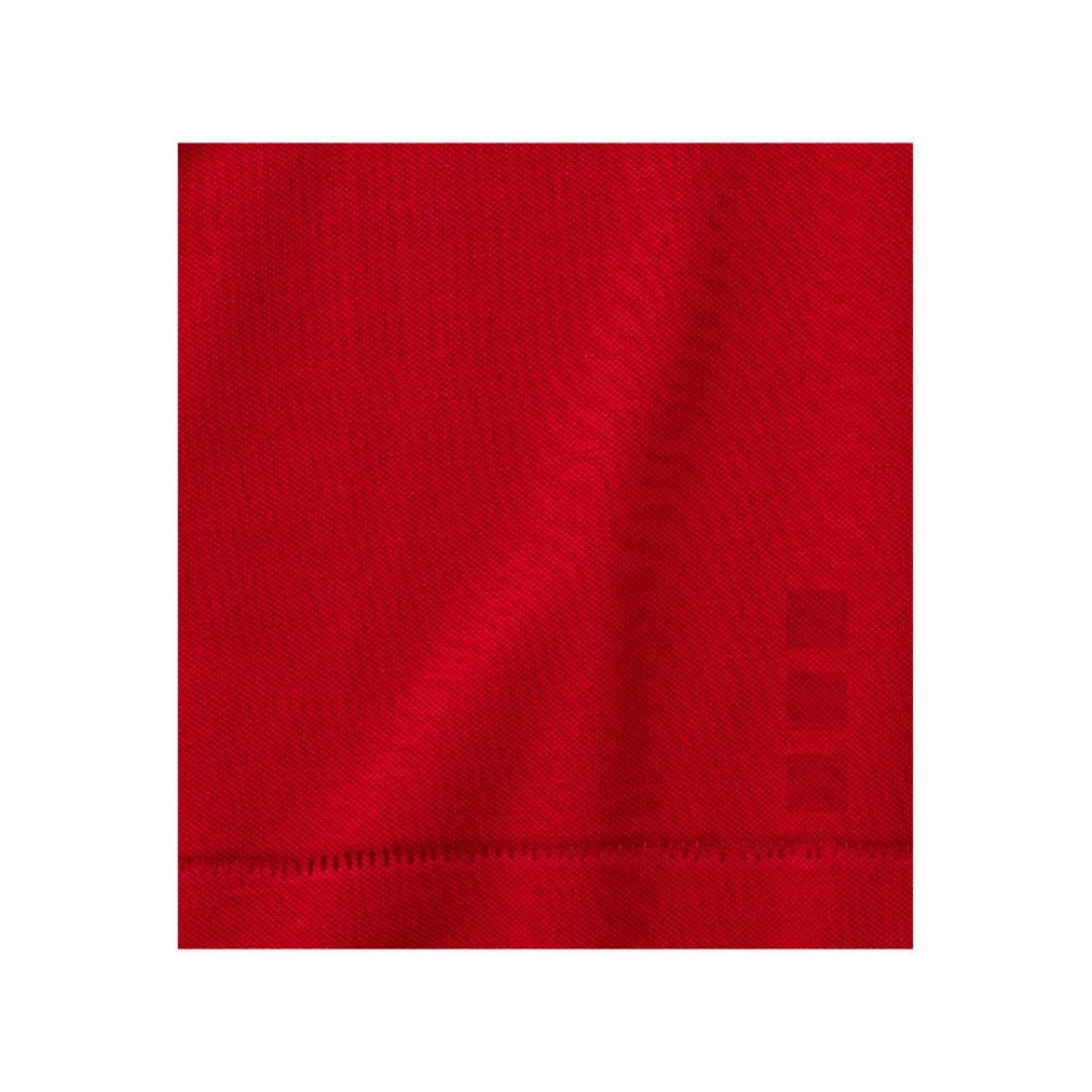 Calgary мужская футболка-поло с коротким рукавом, красный