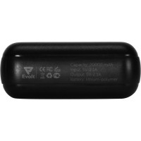 Портативное зарядное устройство "Elec", 20000 mAh, черный