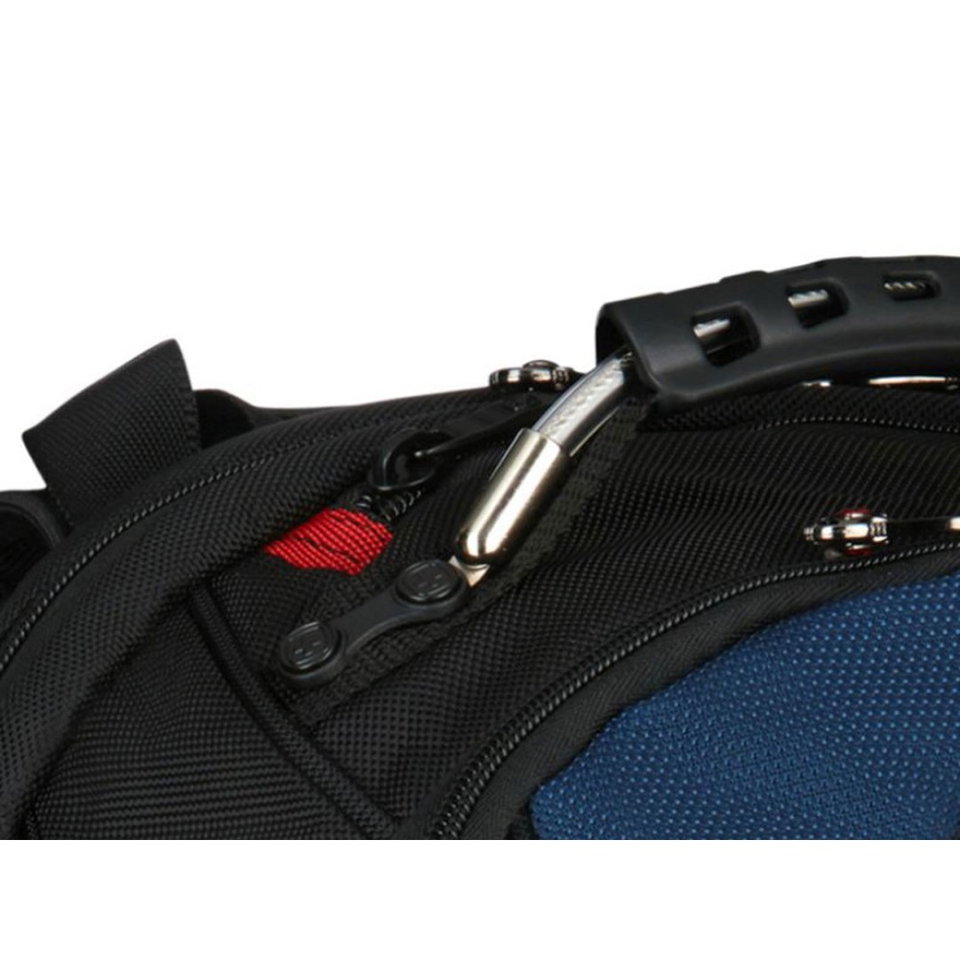 Рюкзак Ibex WENGER 17", черный/синий, полиэстер/ПВХ, 37 x 26 x 47 см, 23 л