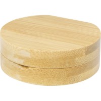 Карманное зеркало в бамбуковой раме Afrodit, natural