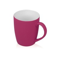Кружка с покрытием soft-touch “Tulip Gum”, фуксия