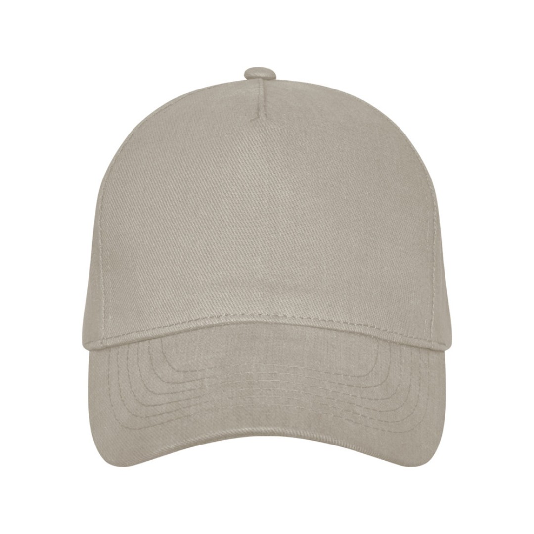 Кепка Doyle, 5 панелей, бежевый овсяный