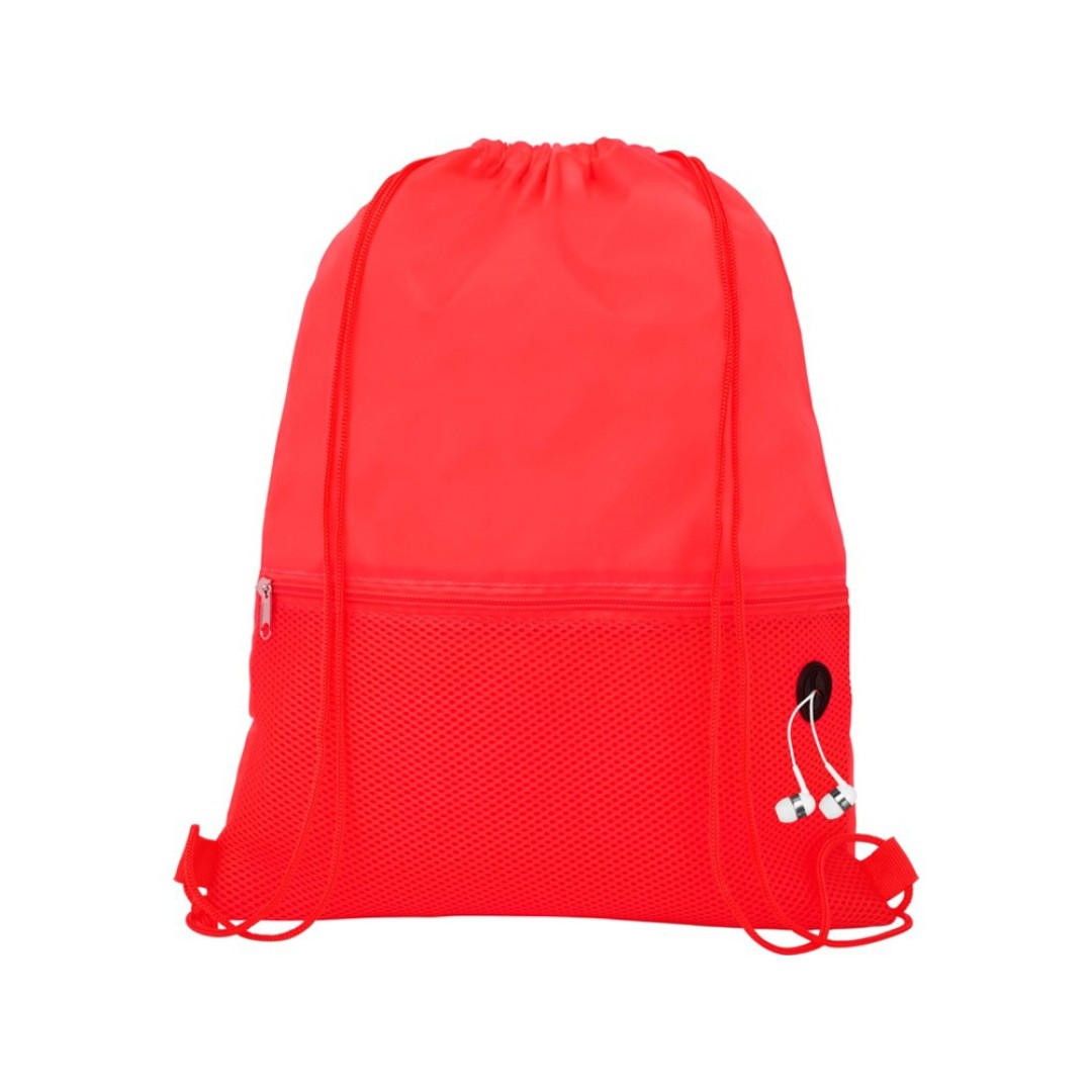 Рюкзак «Ole» с сетчатым карманом, красный