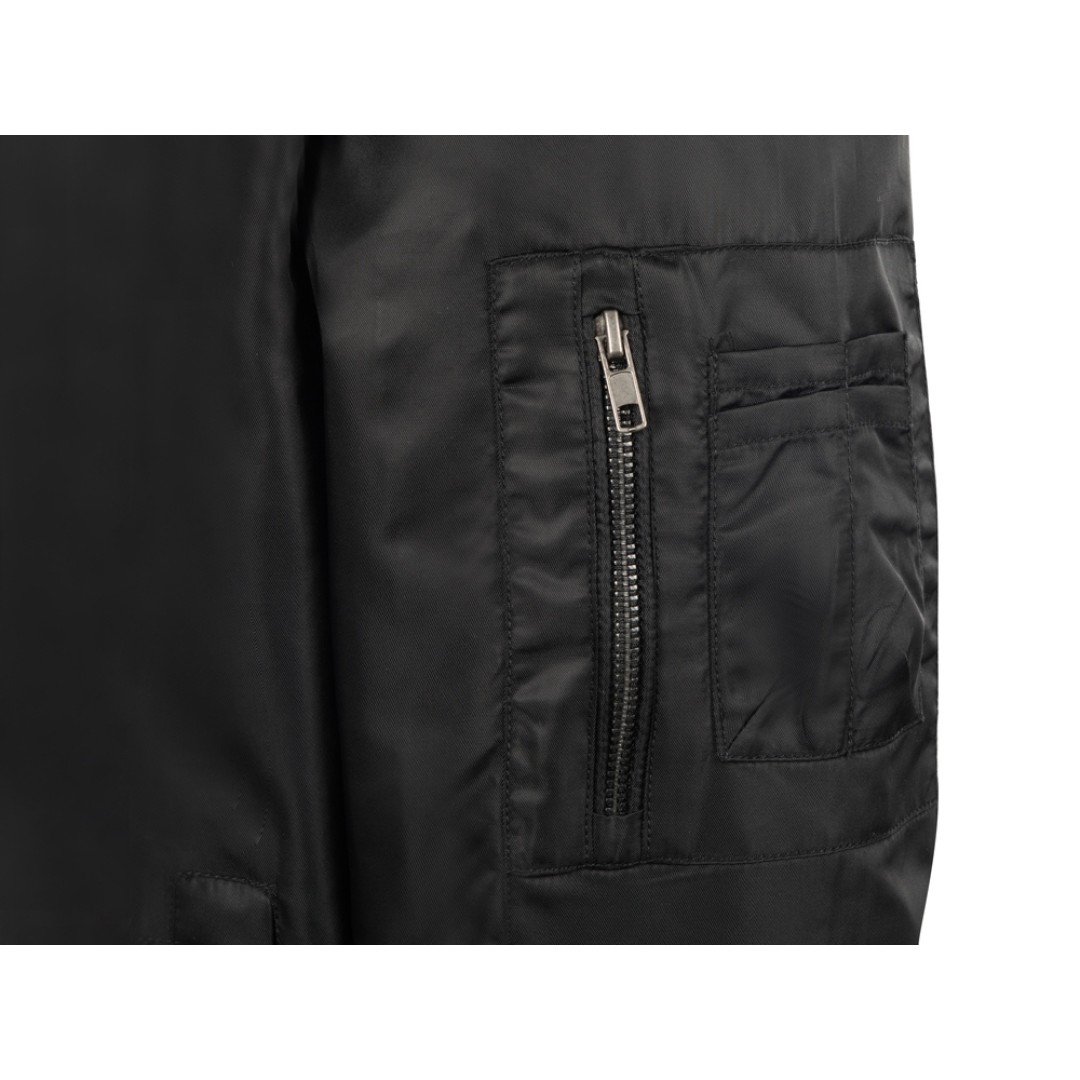 Куртка бомбер «Antwerpen» унисекс, черный