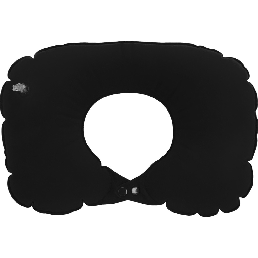 Подушка под шею с помпой Push, черный