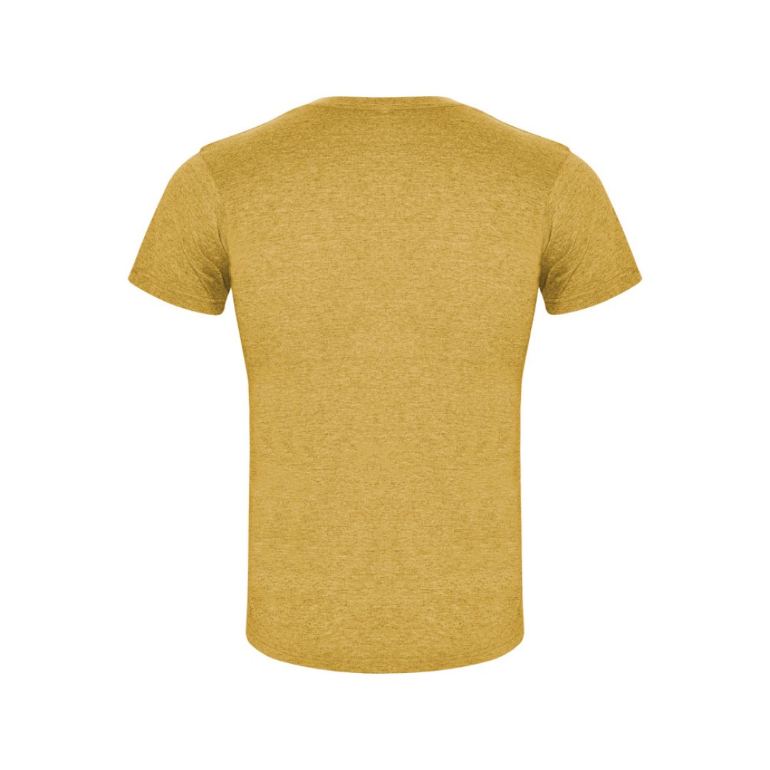 Футболка "Fox" мужская, горчичный меланж