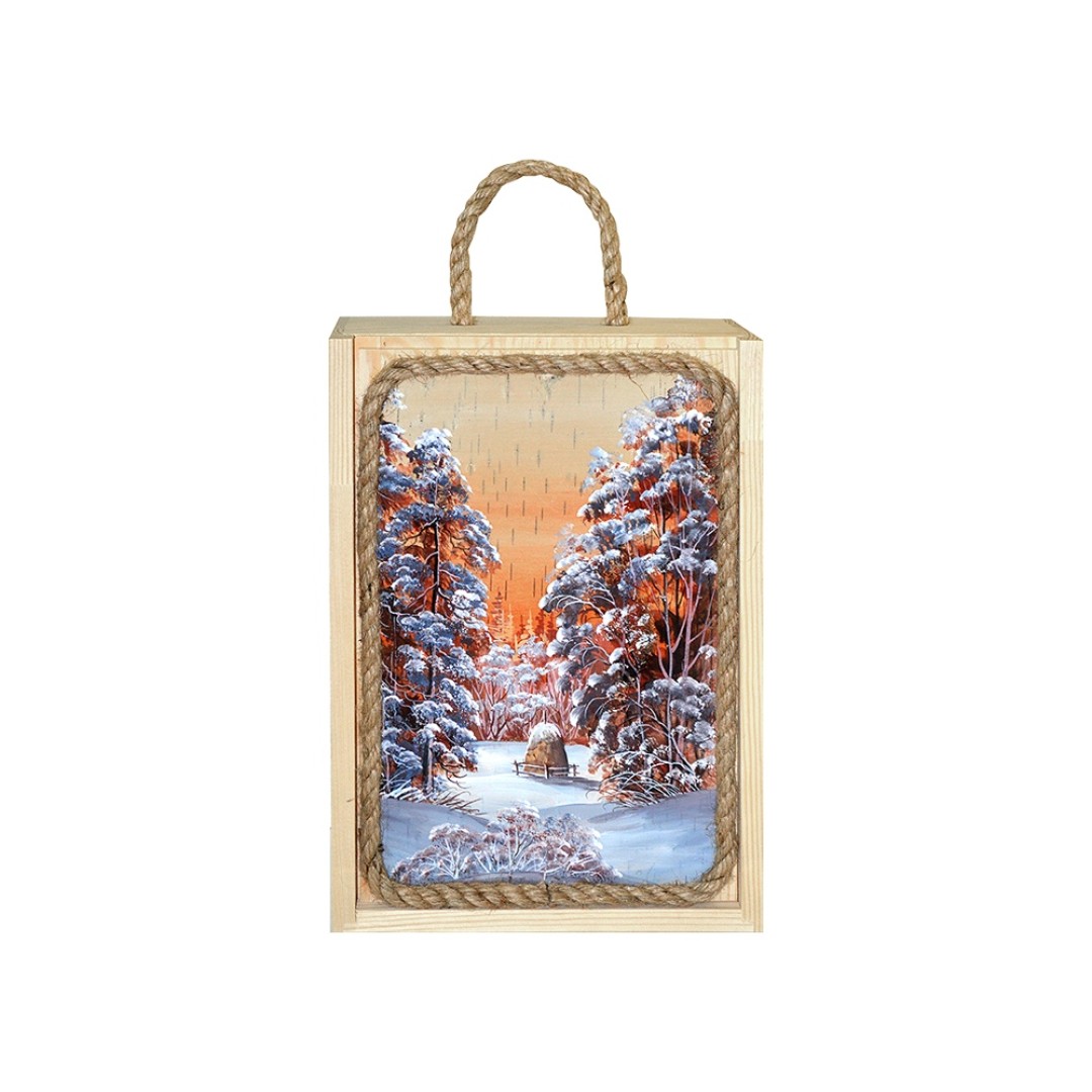 Подарочный набор "Лесная заимка", бежевый