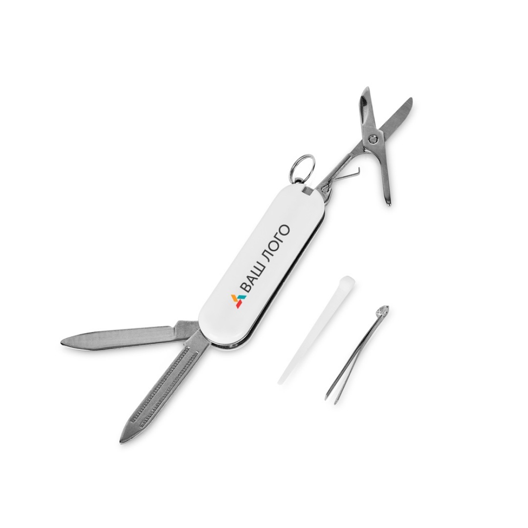 Мультитул-брелок 5-в-1 «Pinny», белый