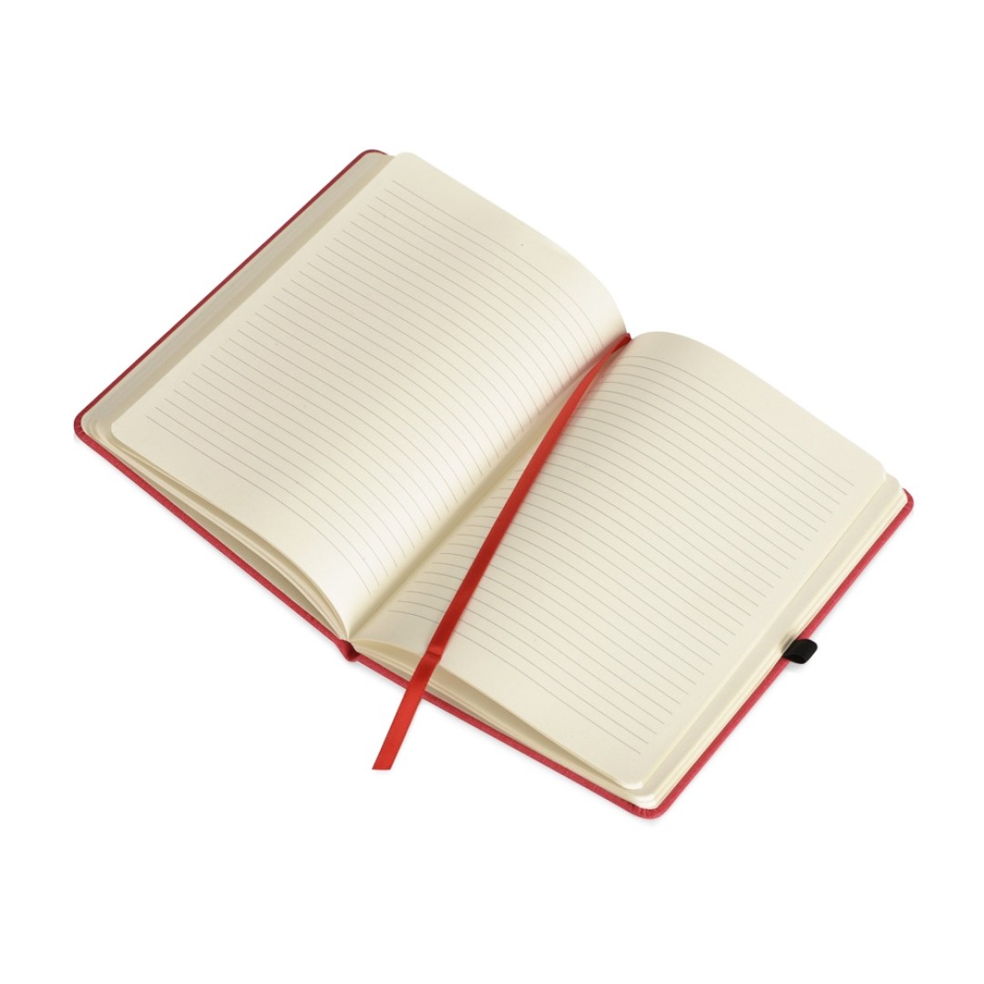 Блокнот "Pocket" 140*205 мм с карманом для телефона, красный