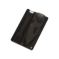 Мультиинструмент с ножом и вилкой "Hungry", черный