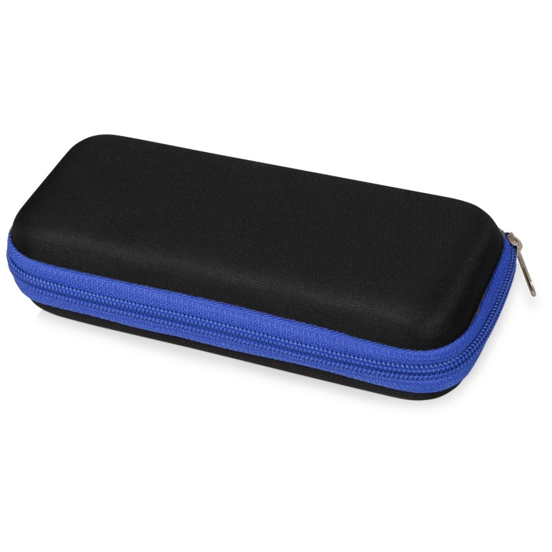 Зонт складной "Frisco", механический, 5 сложений, в футляре, синий