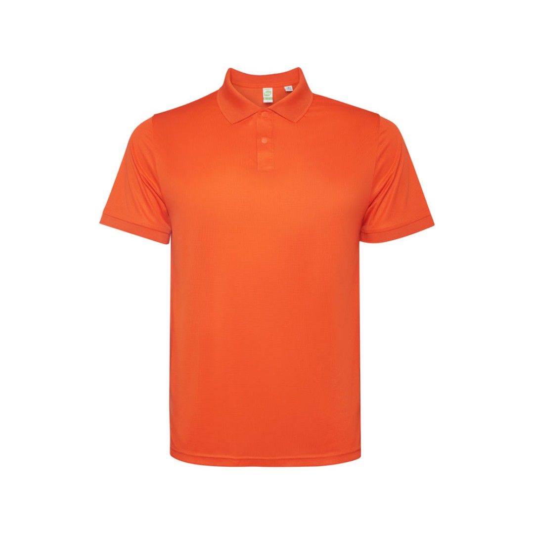 Поло «TORMO» мужское, огненно-оранжевый
