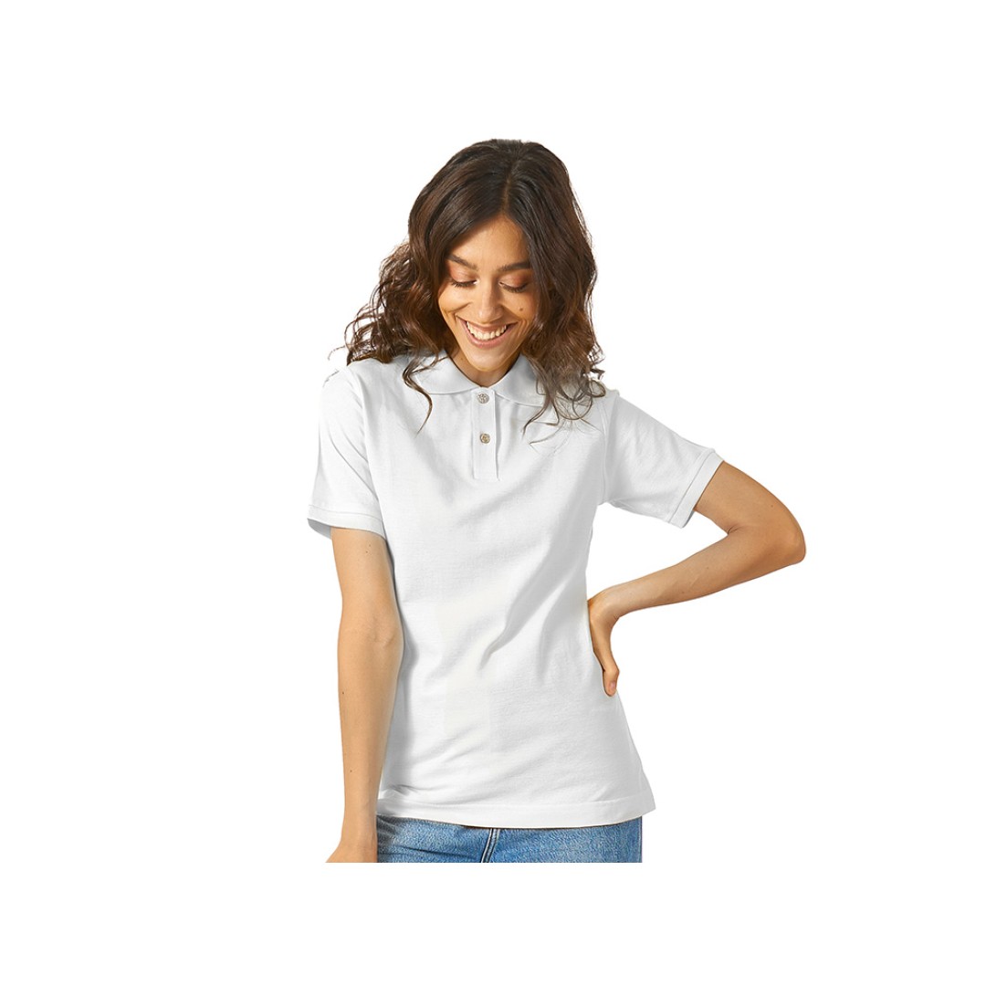 Рубашка поло "Boston 2.0" женская, белый