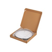 Алюминиевые настенные часы, диаметр 30,5 см "Zen", черный