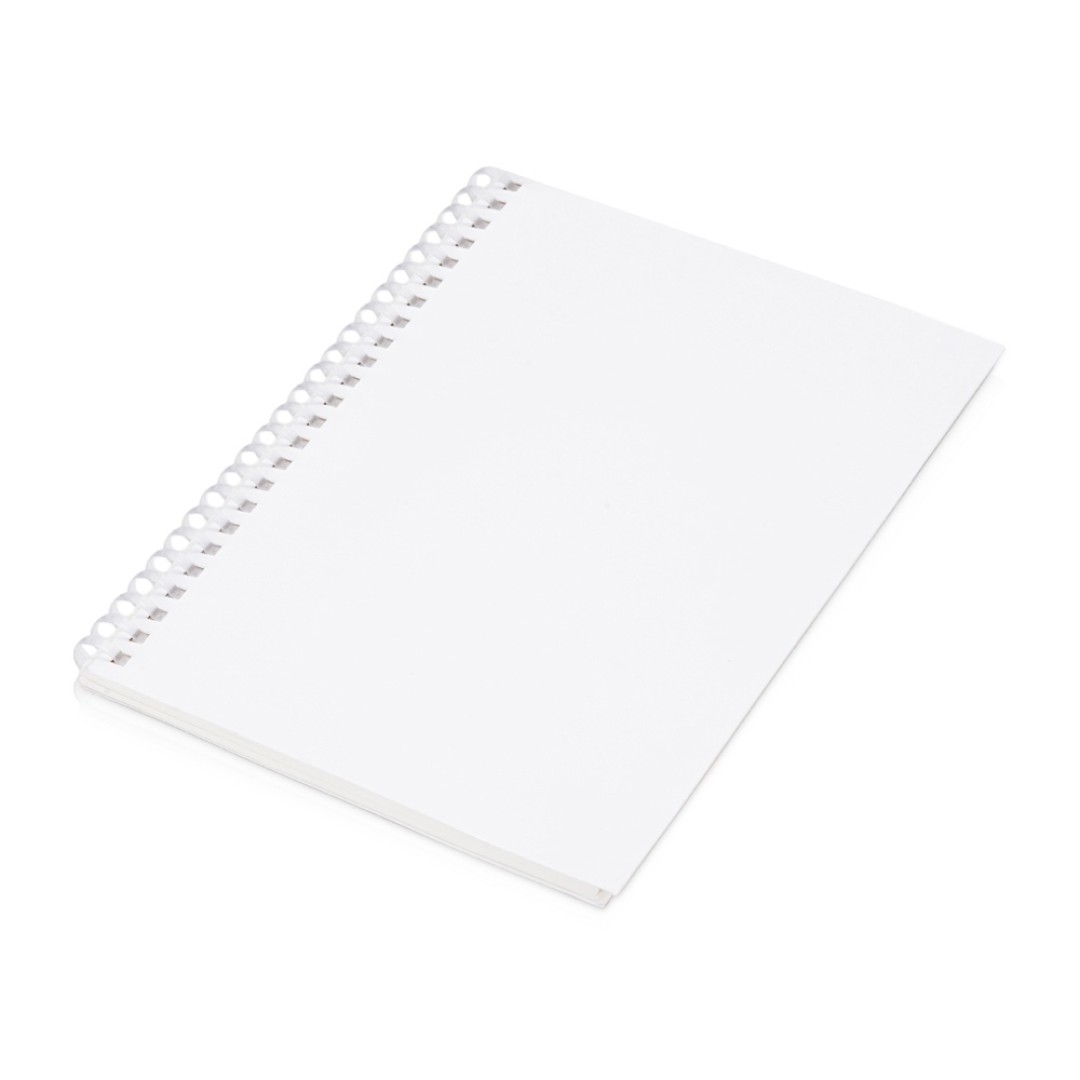 Блокнот на мягкой спирали А5 "Sahara", 60 листов 70 гр/м2, белый