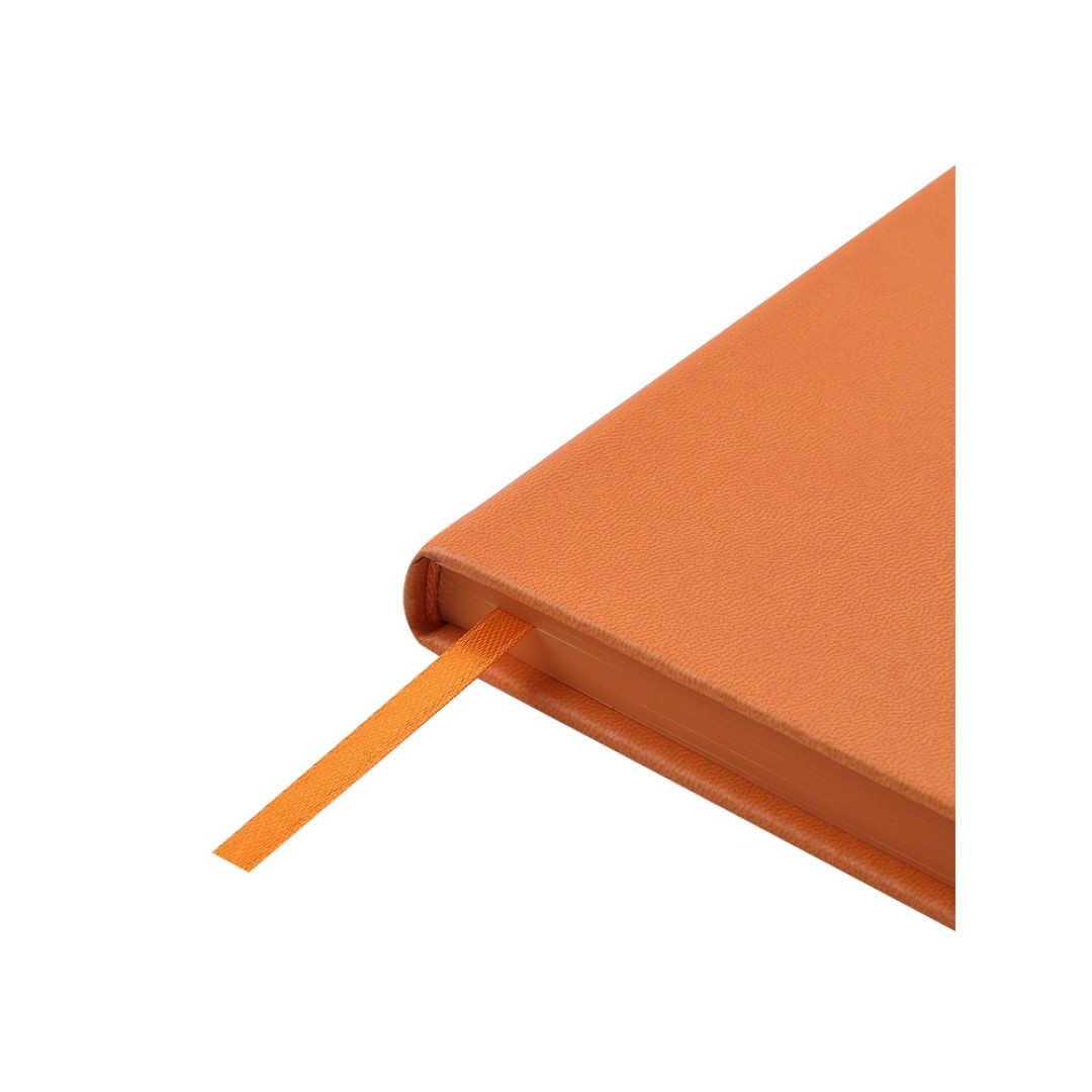 Ежедневник А5 "Megapolis Color" soft-touch, оранжевый