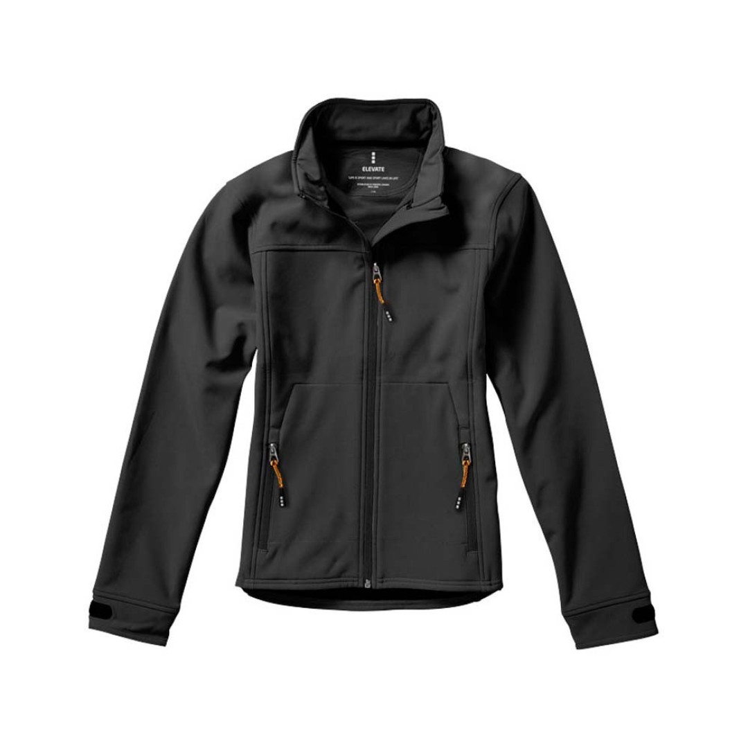 Куртка софтшел "Langley" женская, антрацит