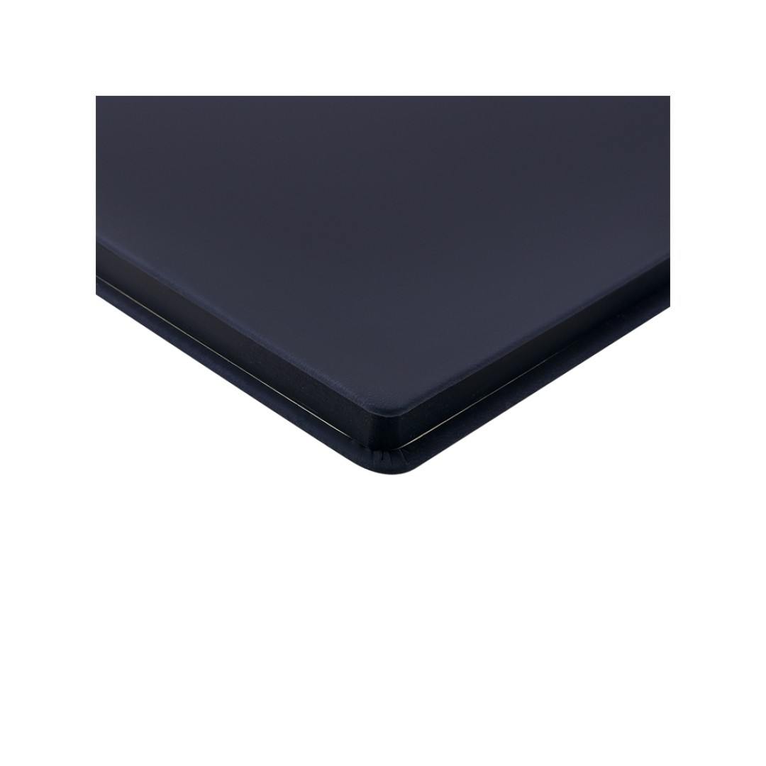 Ежедневник А5 "Megapolis Color" soft-touch, темно-синий navy