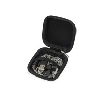 Набор с наушниками и зарядным кабелем 3-в-1 "In motion", серый