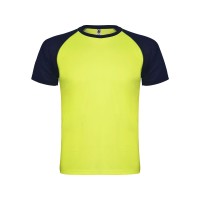 Спортивная футболка "Indianapolis" мужская, неоновый желтый/нэйви