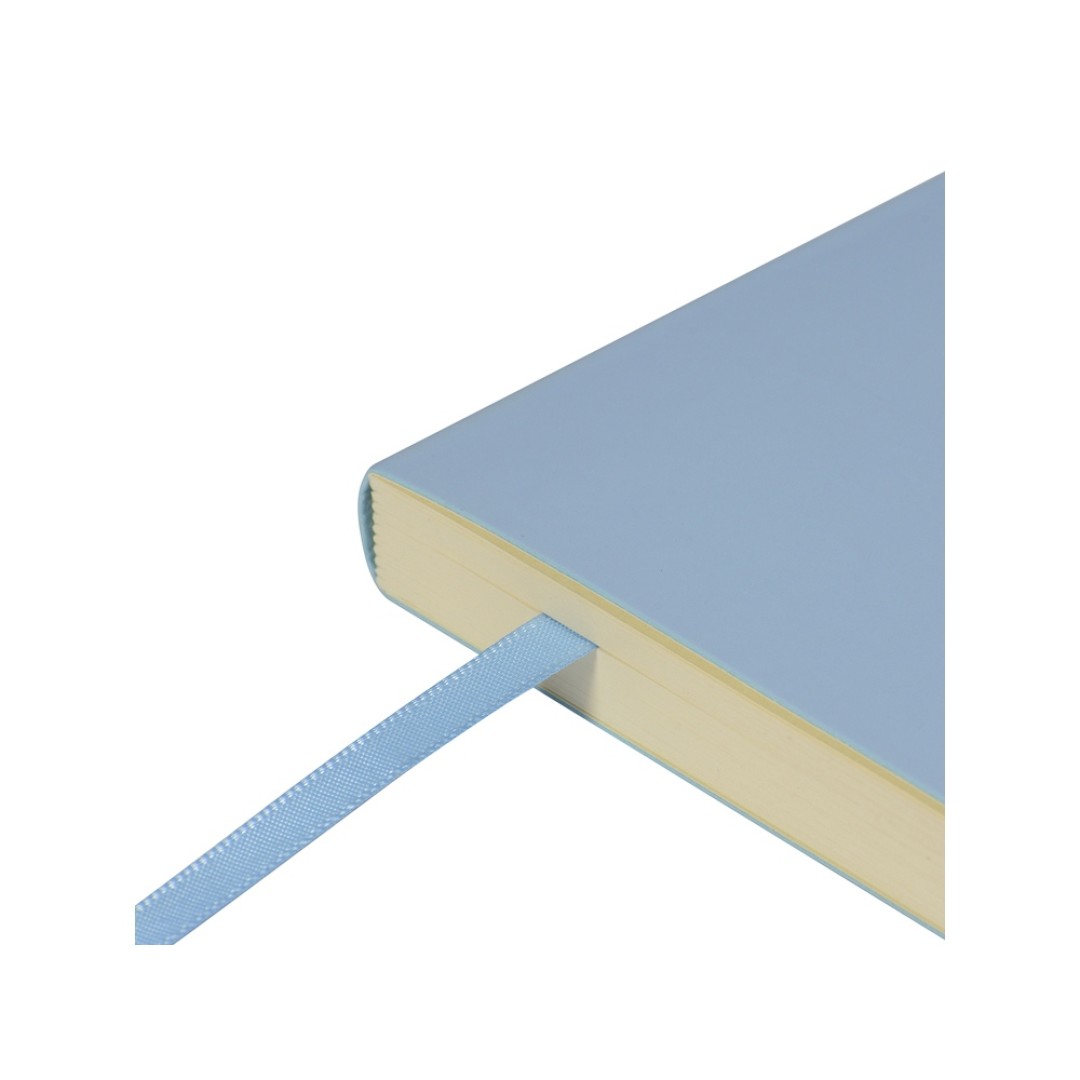 Скетчбук "Sketch & Art" в мягком переплете 179х250 мм, 80 л. бежевой бумаги 100 гр., голубой