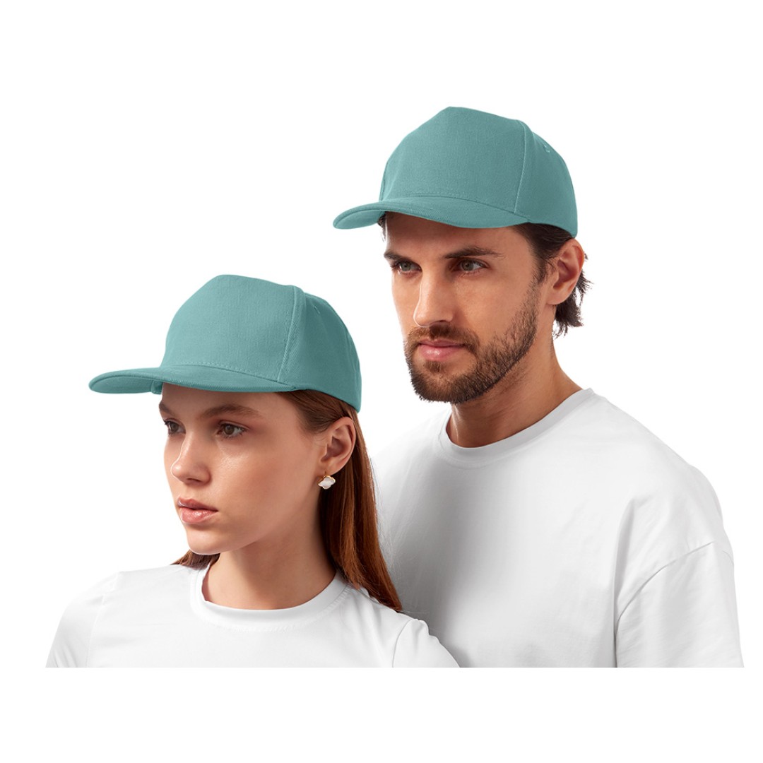 Бейсболка «Florida 350» 5-панельная, припылено-бирюзовый