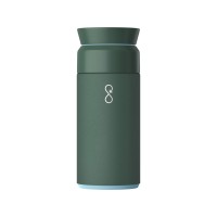 Термос Ocean Bottle объемом 350 мл, зеленый лесной
