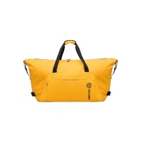 Сумка дорожная TORBER MOBI, желтая, полиэстер 900D с PU покрытием, 65 х 37 х 34 см