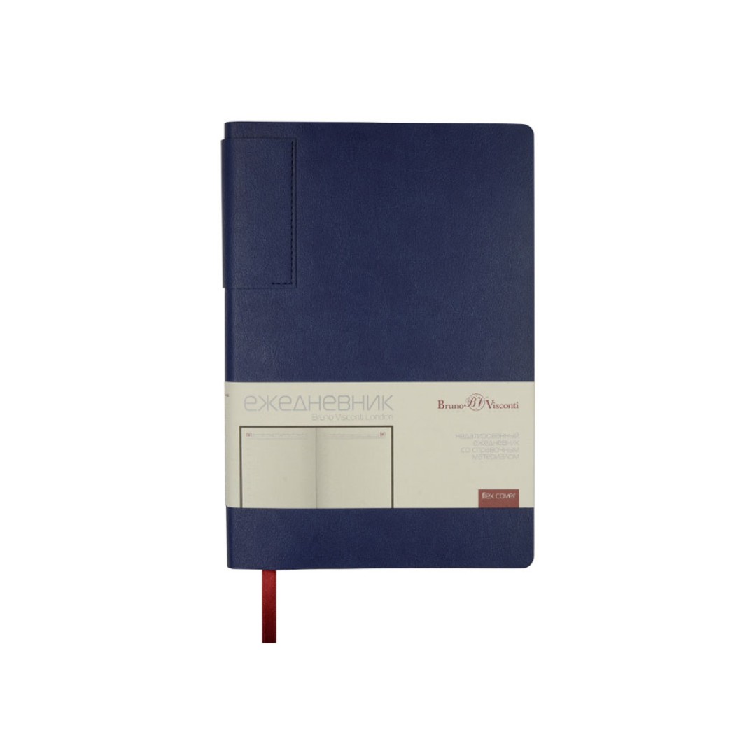 Ежедневник недатированный  А5 "LONDON" синий (Р)