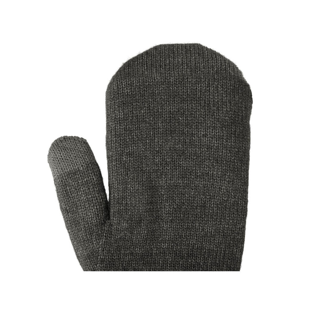 Варежки «Dunant», темно-серый меланж