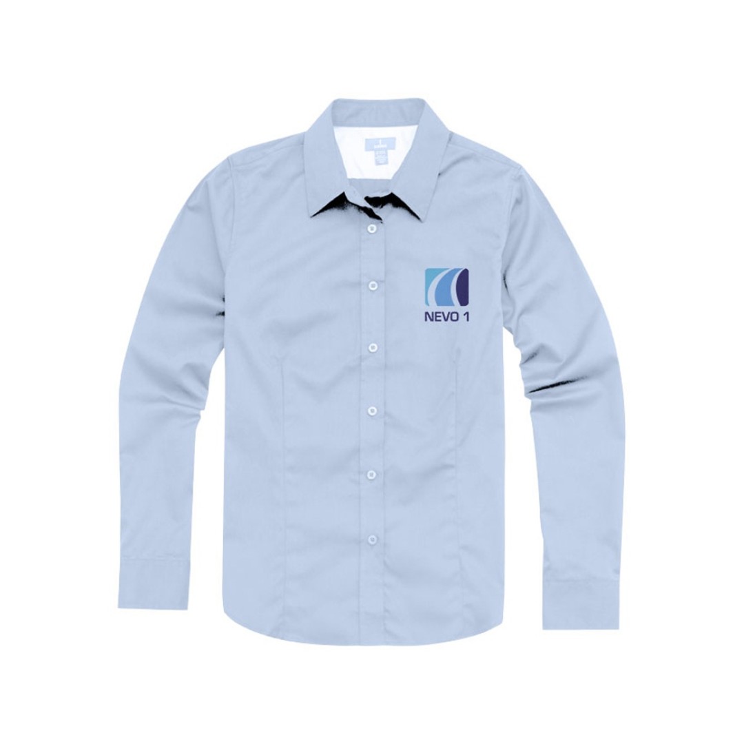 Рубашка "Wilshire" женская с длинным рукавом, синий