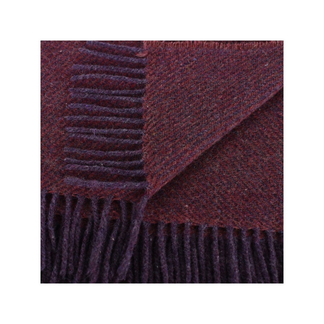 Плед MARZOTTO AREQUIPA 1003, бордовый