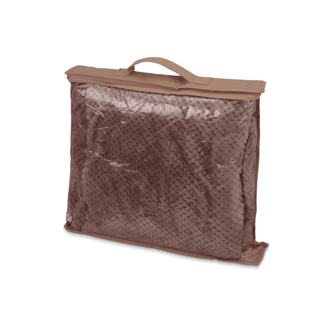 Плед «Фолд», шоколадный (P)